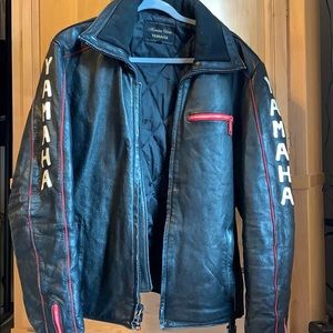 VINTAGE YAMAHA LEATHER JACKET